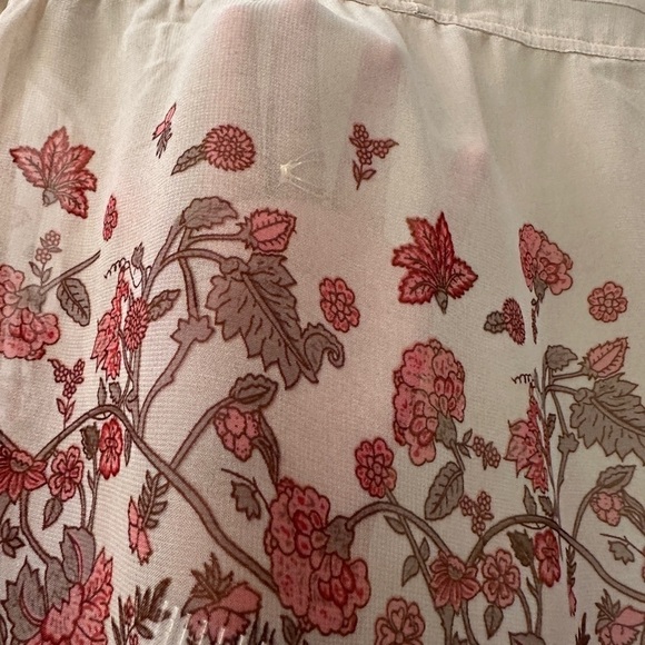 Lucky Brand Women’s Floral Print Blouse, 100% Viscose, Size S - Picture 8 of 13